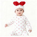 Ensemble Petit Cœur Rayé - BabyKiss.tn