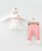 Ensemble Pink Dentelle - BabyKiss.tn