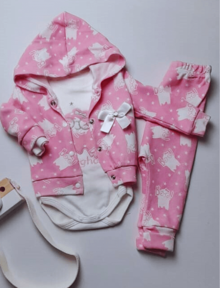 Ensemble Starghost Rose - BabyKiss.tn