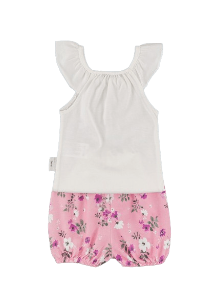 Ensemble Summer Flowers 3 pièces - BabyKiss.tn