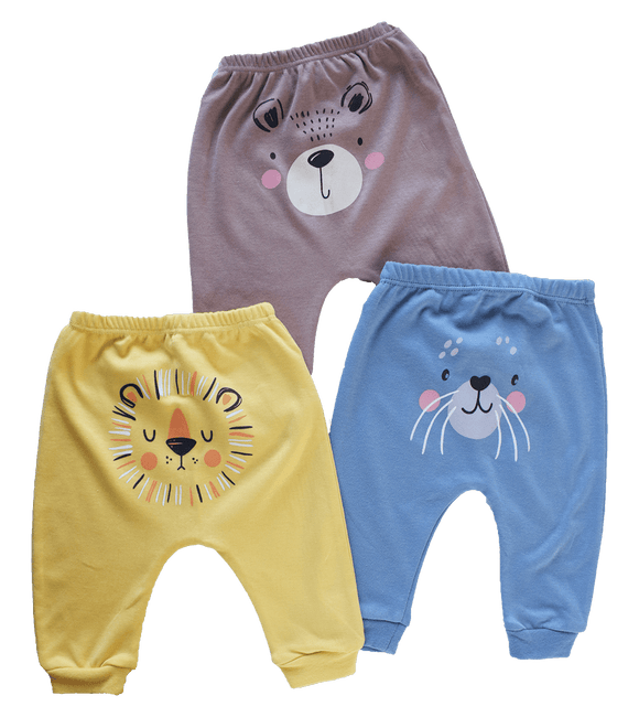 3 Pack Pantalon Bear - BabyKiss.tn