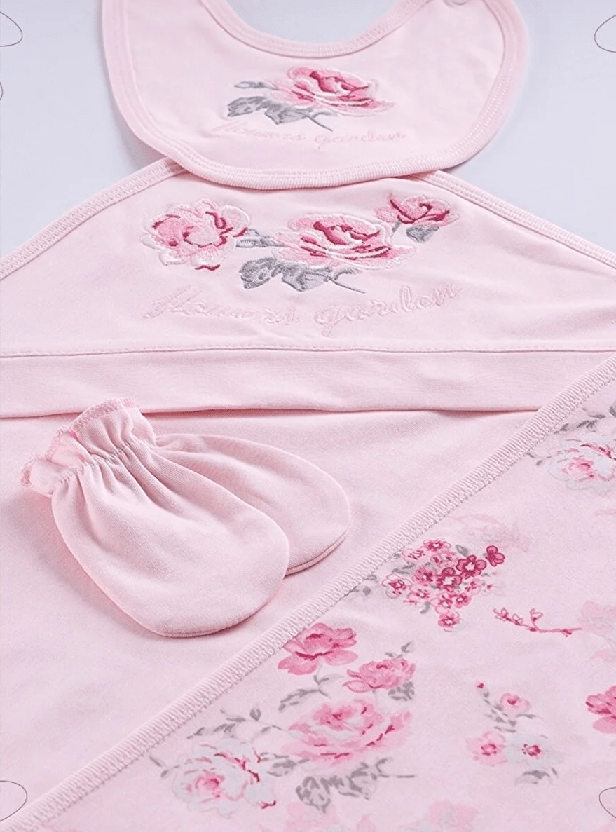 Coffret Naissance Beautiful Roses - BabyKiss.tn