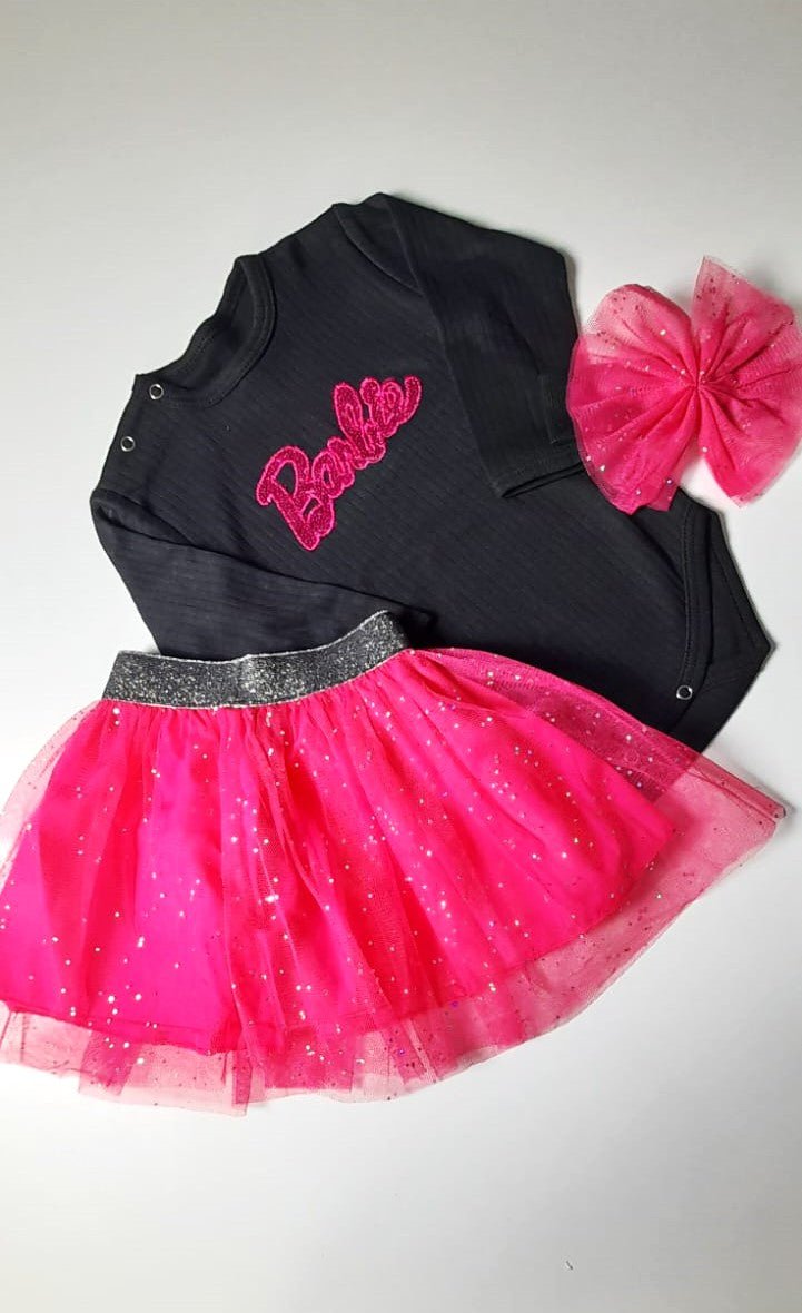 Ensemble Barbie Rose - BabyKiss.tn