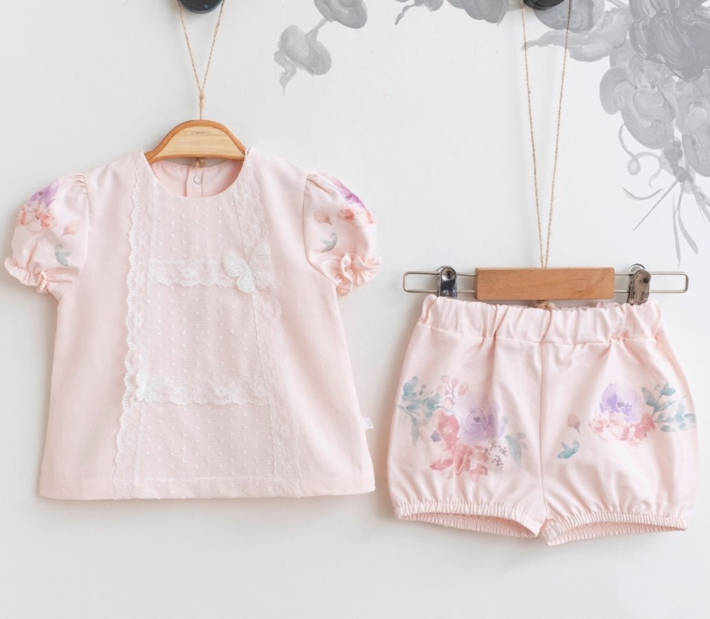Ensemble Floral - BabyKiss.tn