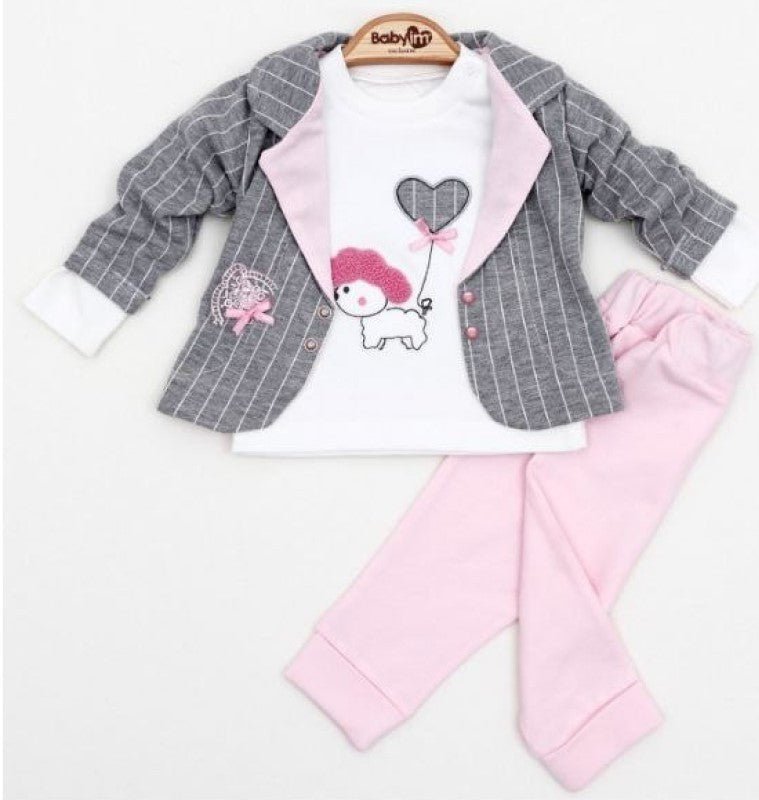 Ensemble Pink Classy - BabyKiss.tn