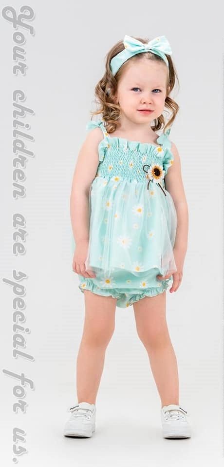Ensemble Summer Blue Set - BabyKiss.tn