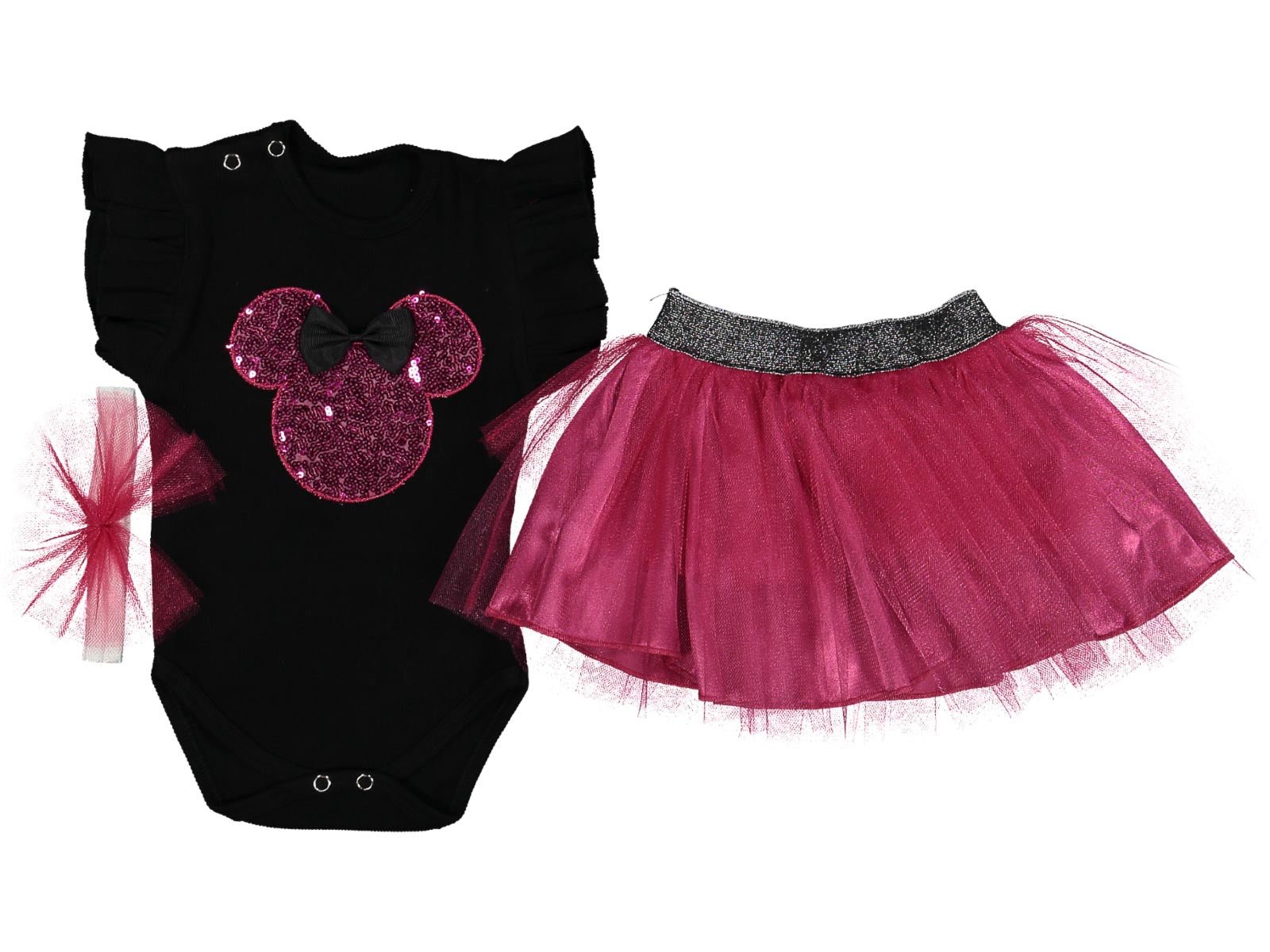 Fuchsia Baby Dress - BabyKiss.tn