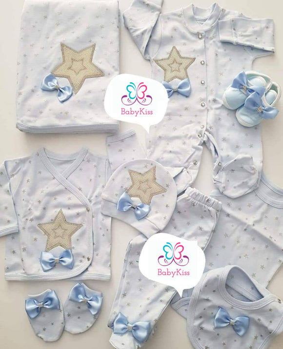 Kit naissance Blu Star - BabyKiss.tn