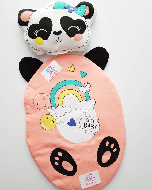 Matelas & Oreiller Bébé Panda - BabyKiss.tn
