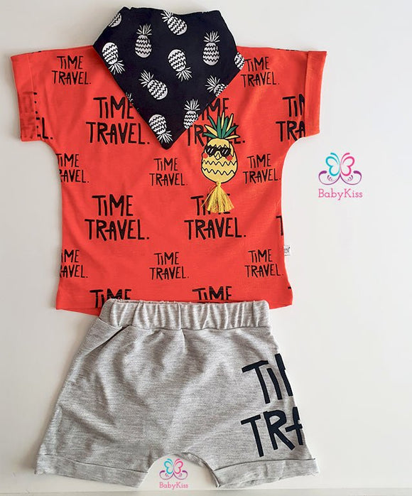 Orange Travel Kit - BabyKiss.tn