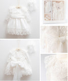 Robe white Charm - BabyKiss.tn