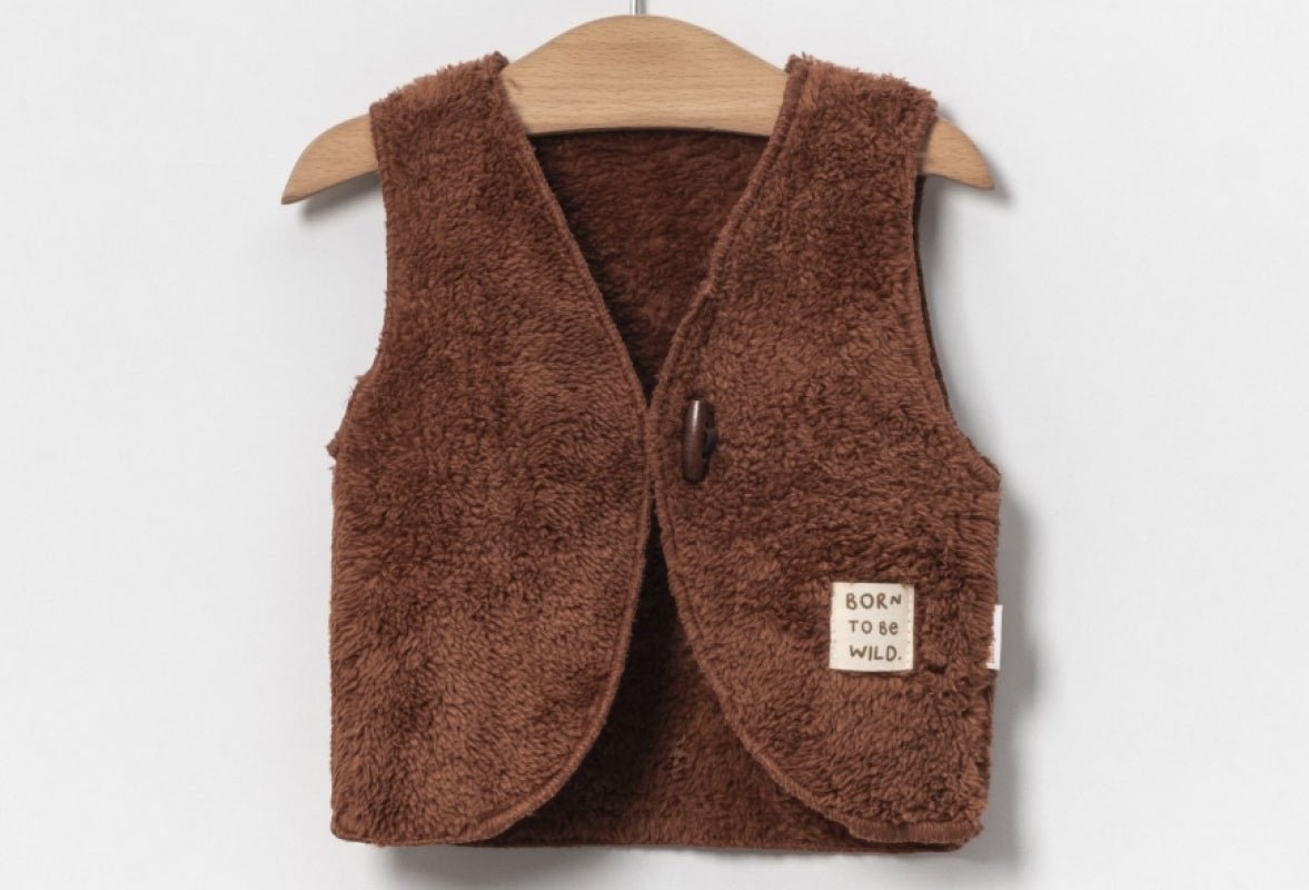 Veste Bear sans manches - BabyKiss.tn