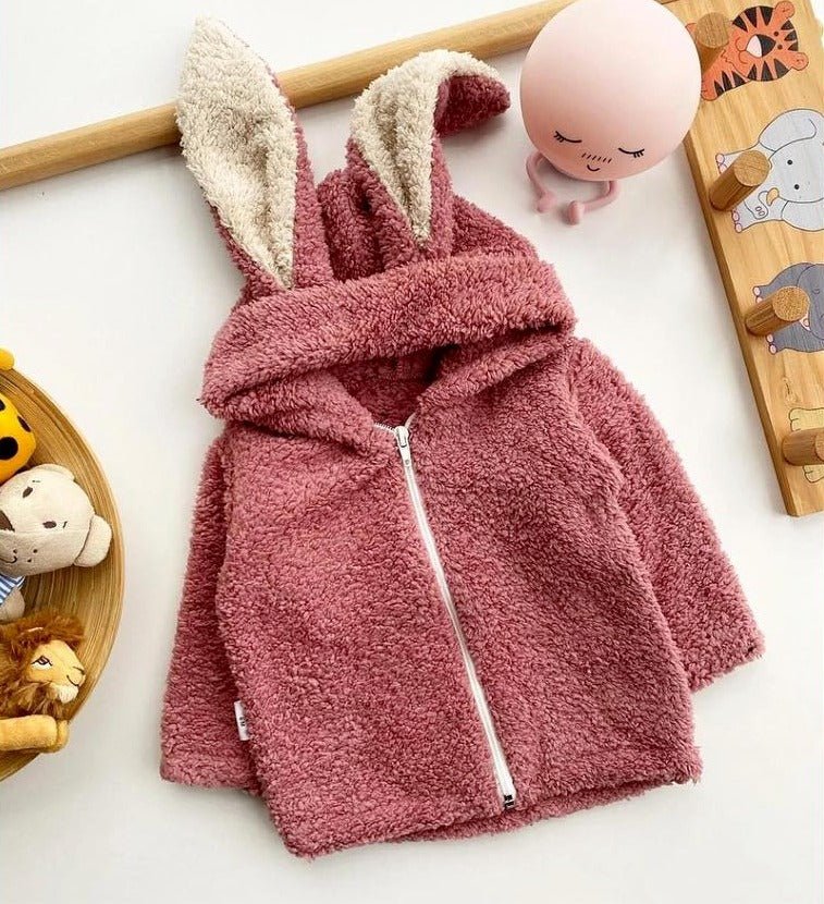 Veste en polaire confortable motif ours - BabyKiss.tn